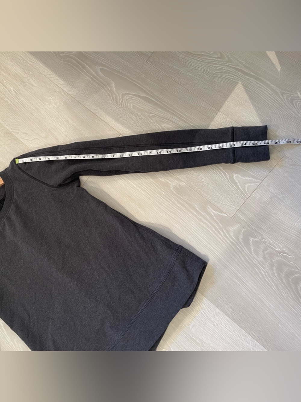 Lululemon Exhalation Pullover Heathered Black / Black Gray size 4/6 fit - Picture 12 of 16